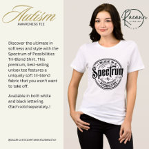 Spektrum der Möglichkeiten Tri-Blend-Shirt
