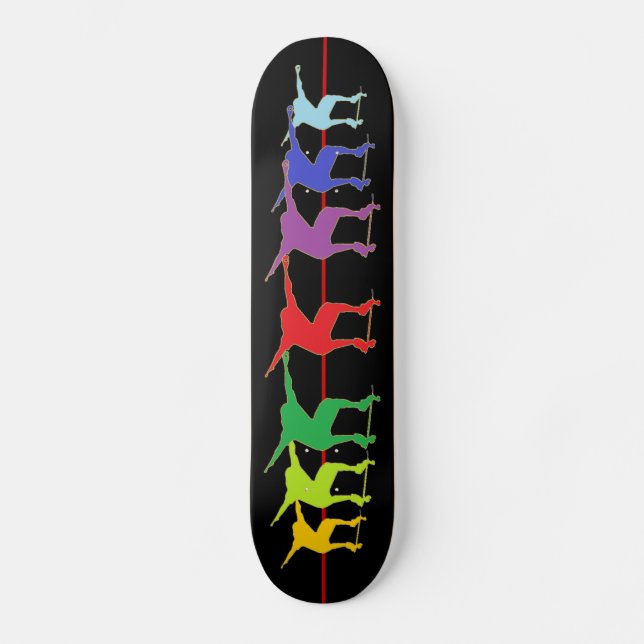Spektrum der Skater Skateboard (Vorderseite)