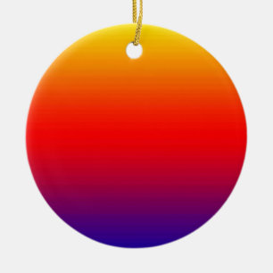 Spektrum horizontaler Farben -1 Keramikornament