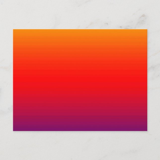 Spektrum horizontaler Farben -1 Postkarte (Vorderseite)