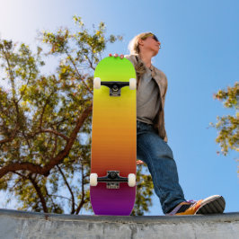 Spektrum horizontaler Farben -3 Skateboard