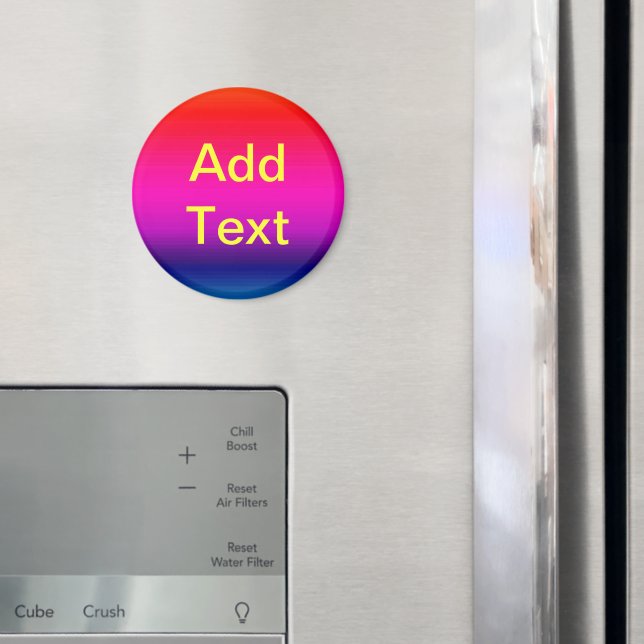 Spektrum horizontaler Farben - 4 Magnet (In Situ (Kühlschrank))