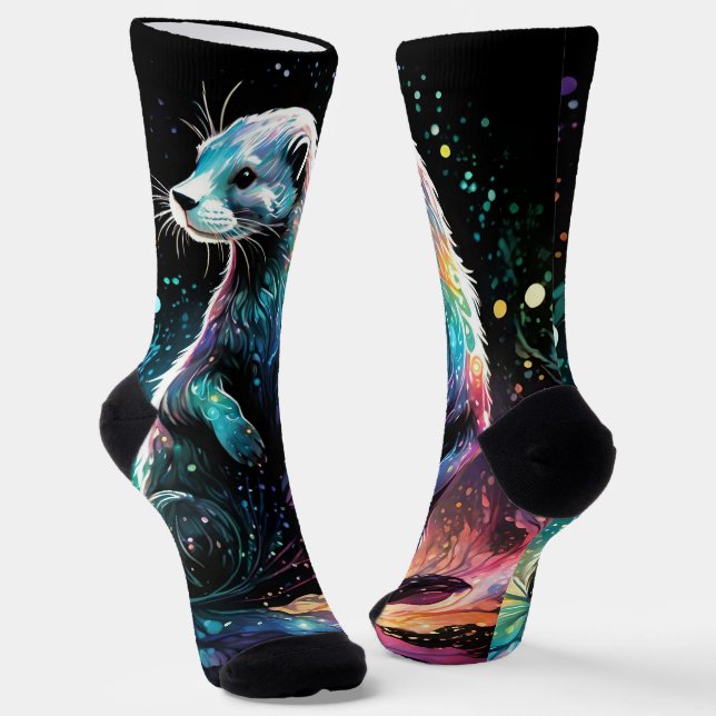 Spektrum-Kante: Die anderen glühen Socken (Gewinkelt)