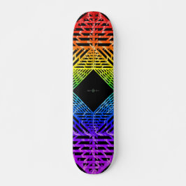 Spektrum ( Regenbogen ) Skateboard