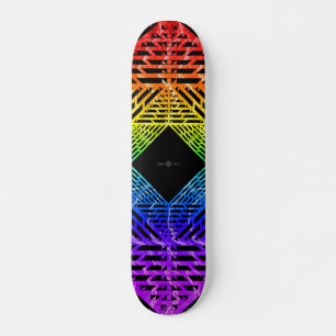 Spektrum ( Regenbogen ) Skateboard