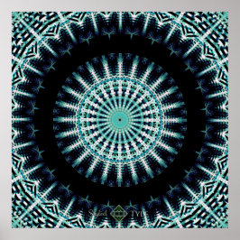 Spektrum Soundwave Mandala Poster