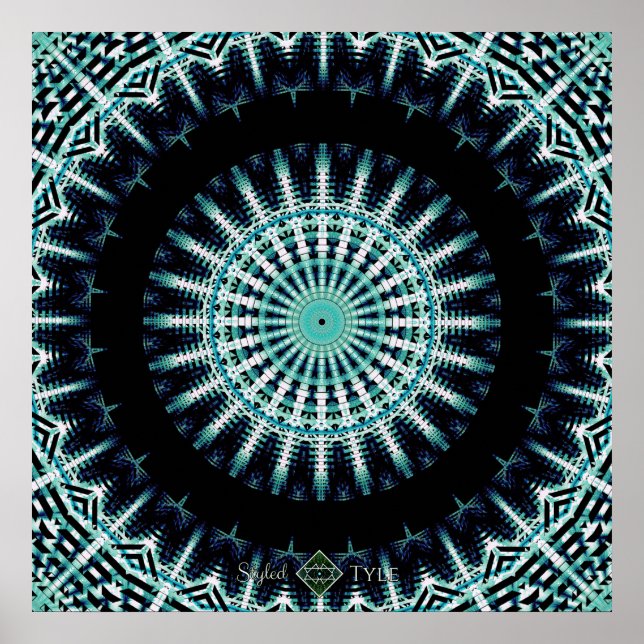 Spektrum Soundwave Mandala Poster (Vorne)