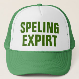 Speling Expirt Fernlastfahrer-Hut Truckerkappe