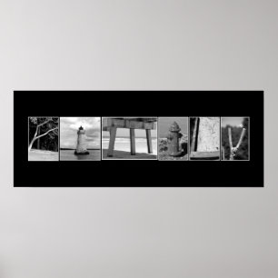 Spell out with Pictures Poster