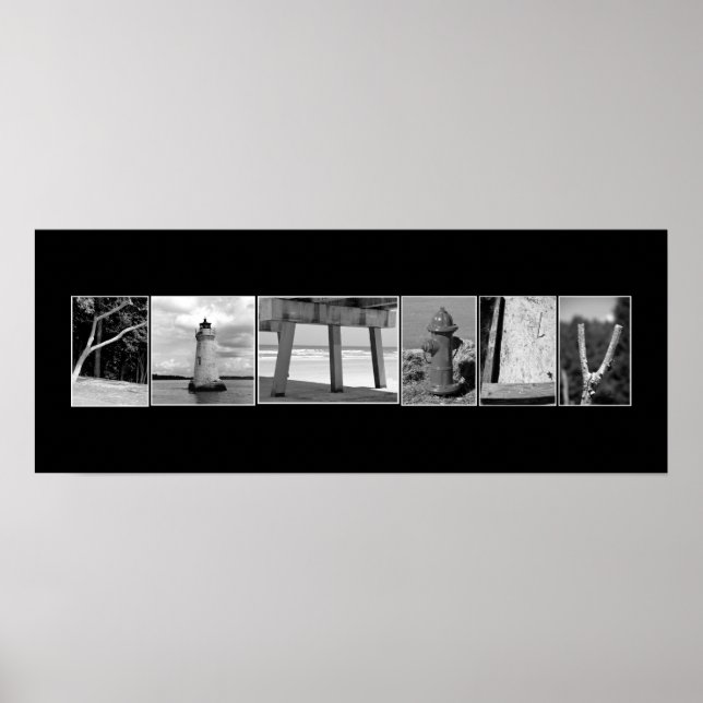 Spell out with Pictures Poster (Vorne)