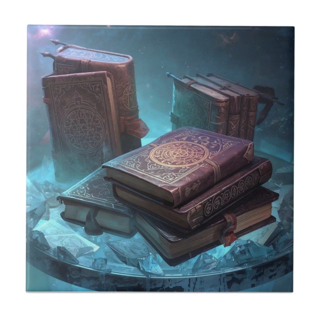 Spellbooks of the Cosmic Vault Fliese (Vorderseite)