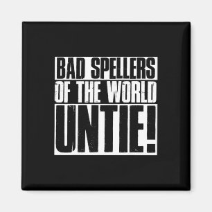 Speller der Welt Untie dyslexische Dyslexie Awarn Magnet