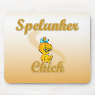 Spelunker Chick Mousepad