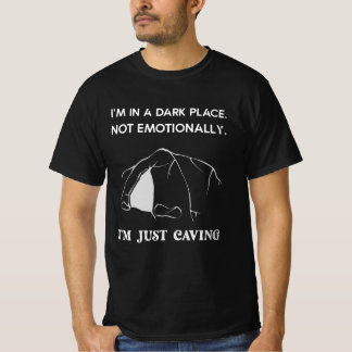 Spelunker-Geschenkidee von Mann und Frau T-Shirt