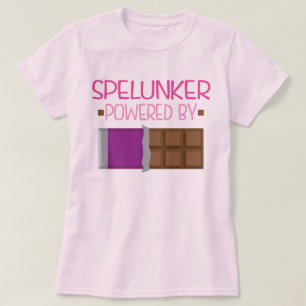 Spelunker-Schokoladen-Geschenk für sie T-Shirt