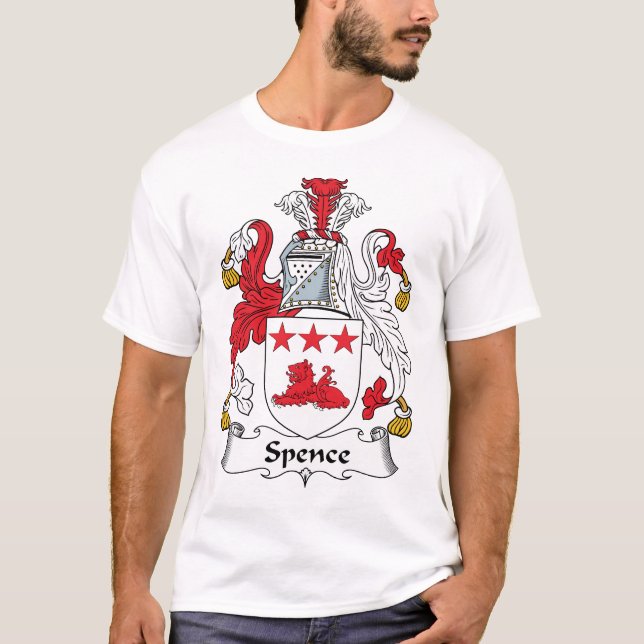 Spence Familienwappen T-Shirt (Vorderseite)