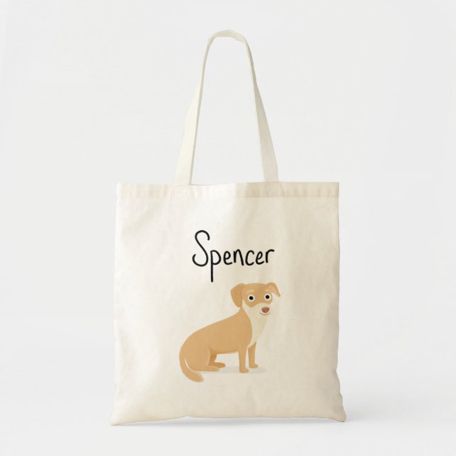 Spencer auf einer Tasche! Tragetasche (Vorne)
