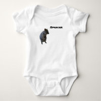 Spencer Boys Name @ Aussie Quokka, Baby Bodysuit