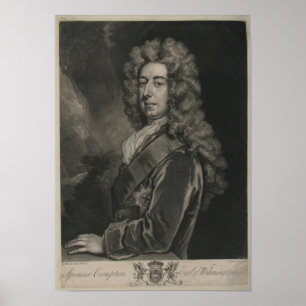 Spencer Compton, Graf von Wilmington Poster