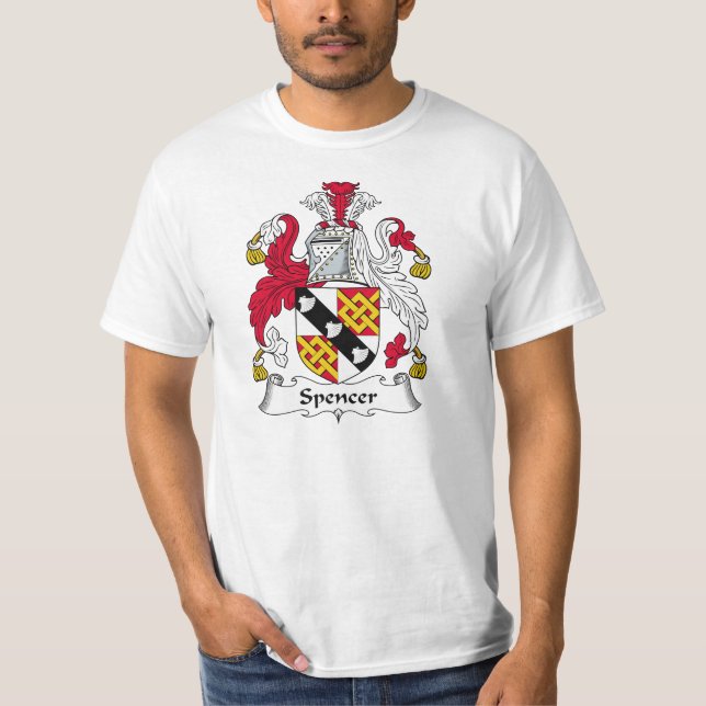 Spencer-Familienwappen T-Shirt (Vorderseite)