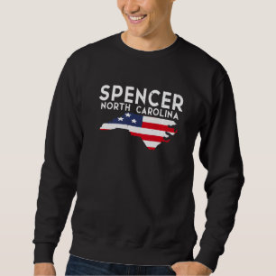 Spencer North Carolina USA Staat America Travel Sweatshirt