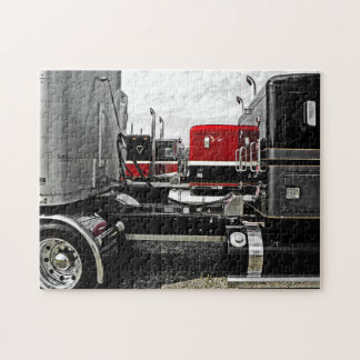 Spencer un puzzle artistique de tir de modèles