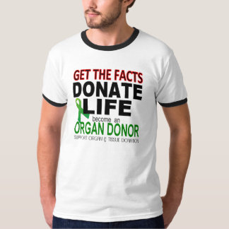 Spenden Organtransplantation Bewusstsein für das L T-Shirt