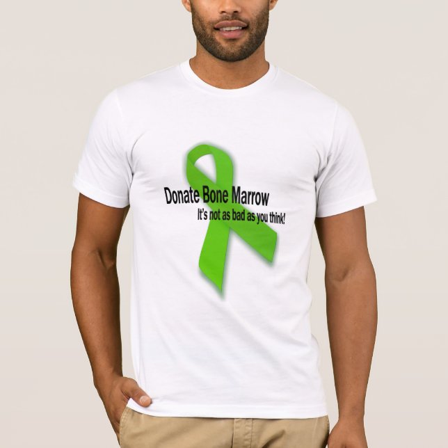 Spenden Sie Knochenmark-Shirt T-Shirt (Vorderseite)