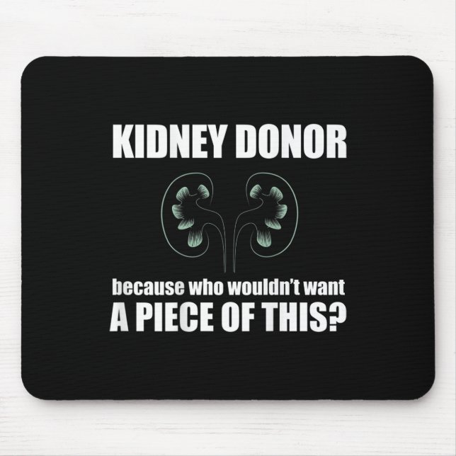 Spender, die kein Stück dieser Meme auf Ba Gewollt Mousepad (Vorne)