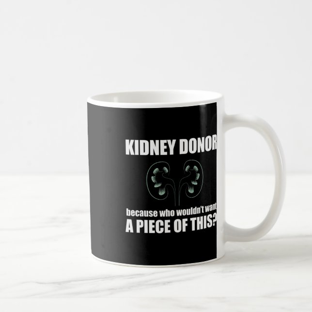 Spender, die kein Stück dieses Organvorwurfs Gewol Kaffeetasse (Rechts)