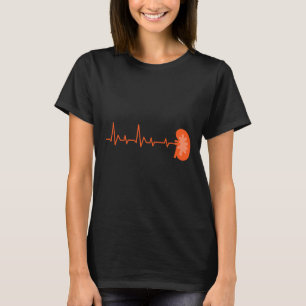 Spender - Ekg Herzschlag Organ Nierenerkrankung Aw T-Shirt
