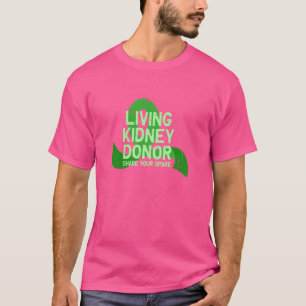 Spender für lebende Kinder teilen Sie Ihre Reserve T-Shirt