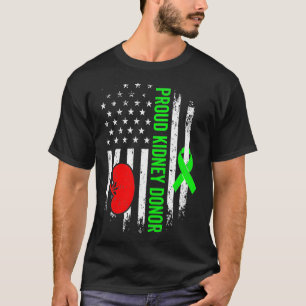 Spender für Niere Organspende Sensibilisierungska T-Shirt