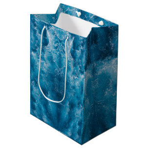 Spender Tasche für den blauen Ozean Mittlere Geschenktüte