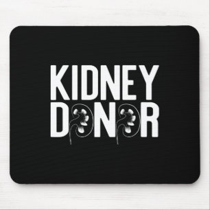 Spenderin, die mit einer Organerkrankung der Niere Mousepad