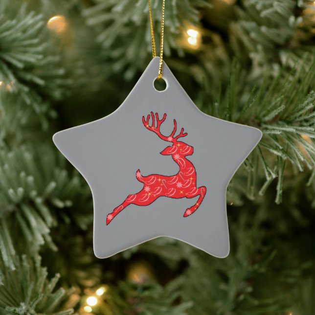 SPENDERORNAMENTin Farben.. Keramik Ornament (Baum)
