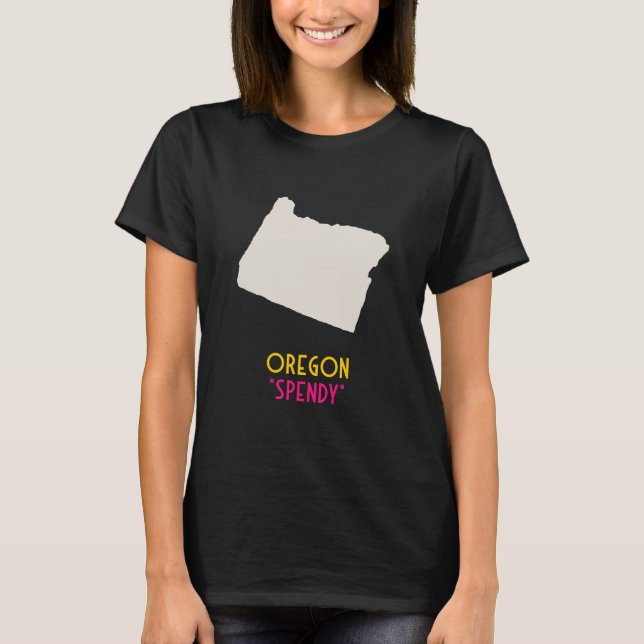 "Spendy" Oregon Staat T-Shirt (Vorderseite)