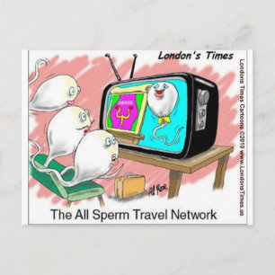 Sperm Travel Network Lustige Karten T-Shirts & Ges