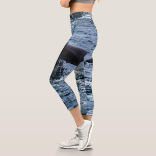 Sperm Whale Capri Leggings