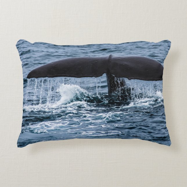 Sperm Whale Dekokissen (Vorderseite)
