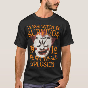 Sperm Whale Explosion Washington DC 1919 T-Shirt