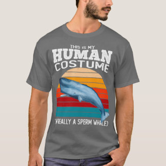 Sperm Whale Halloween-Kostüm T-Shirt