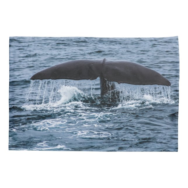 Sperm Whale Kissenbezug (Rückseite)