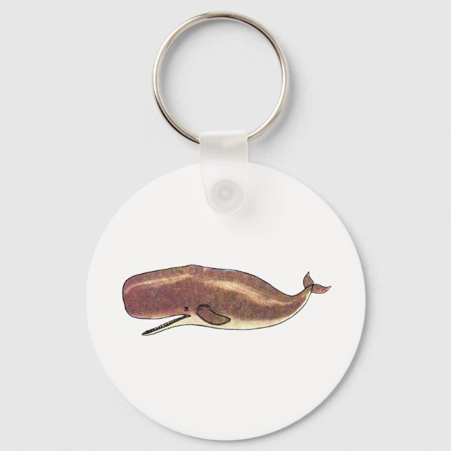 Sperm Whale Schlüsselanhänger (Vorderseite)