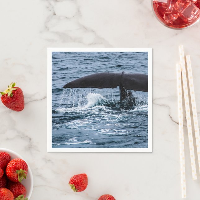 Sperm Whale Serviette (Beispiel)