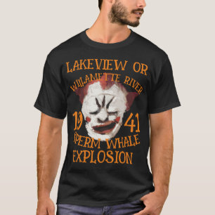Sperma Whale Explosion LAKEVIEW OREGON 1941 T-Shirt