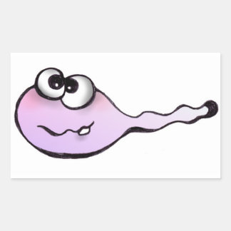 Spermien, sperm, aufkleber, kaulquappen, sticker