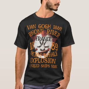 Spermwal-Explosion Rhone Arles Van 1889 T-Shirt