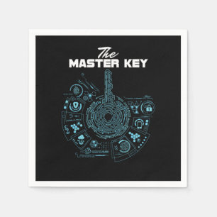Sperr-Lockerung-Geschenk für den Master Serviette