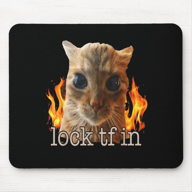 Sperre tf in Katze Mousepad (Vorne)